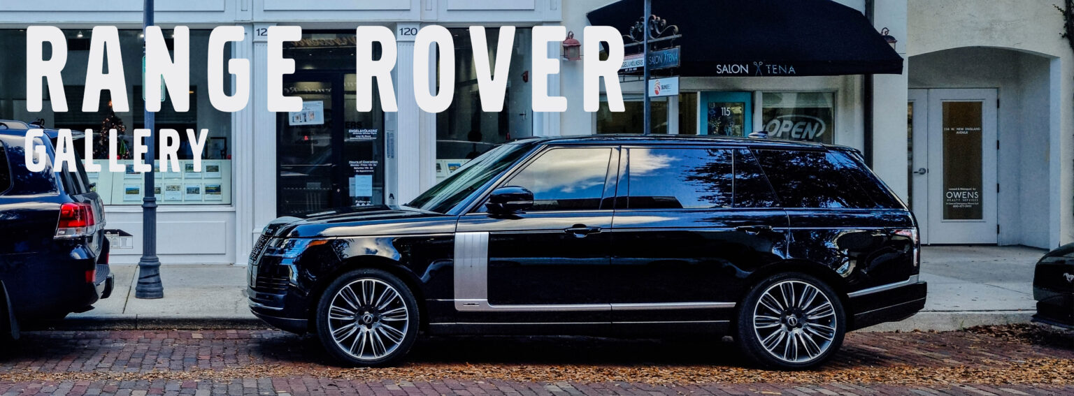 Range Rover startpage