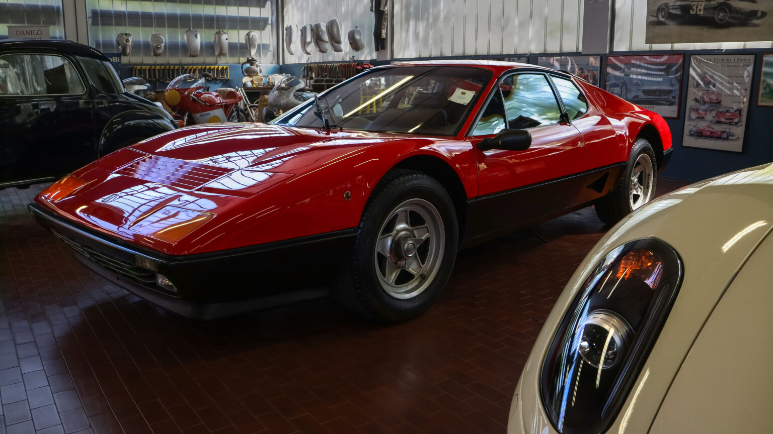 Ferrari 512 BB at Stanguellini Museum