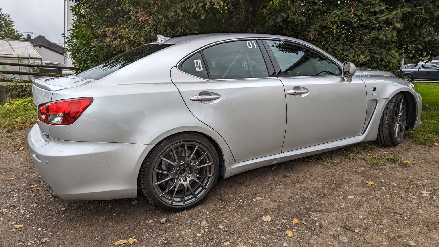 Lexus-IS-F-Track-car-silver