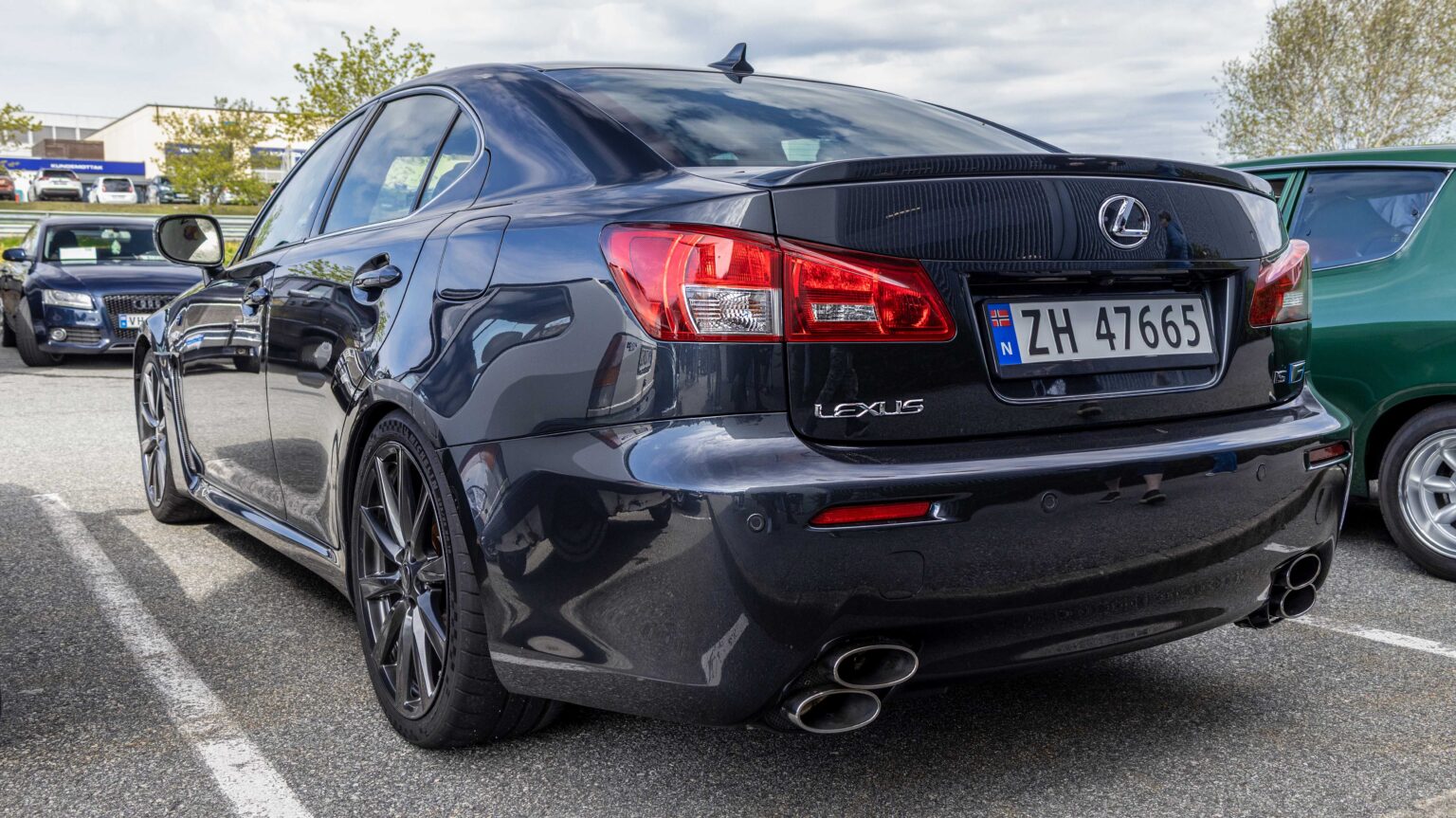 Lexus-IS-F-rear