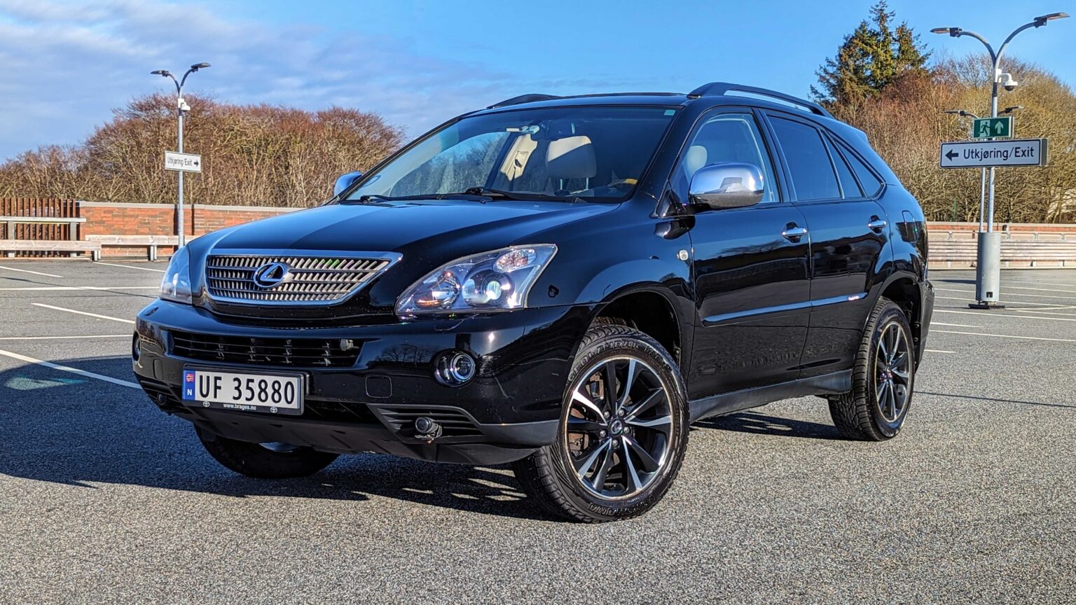 Lexus-RX-400h-2007-black-front