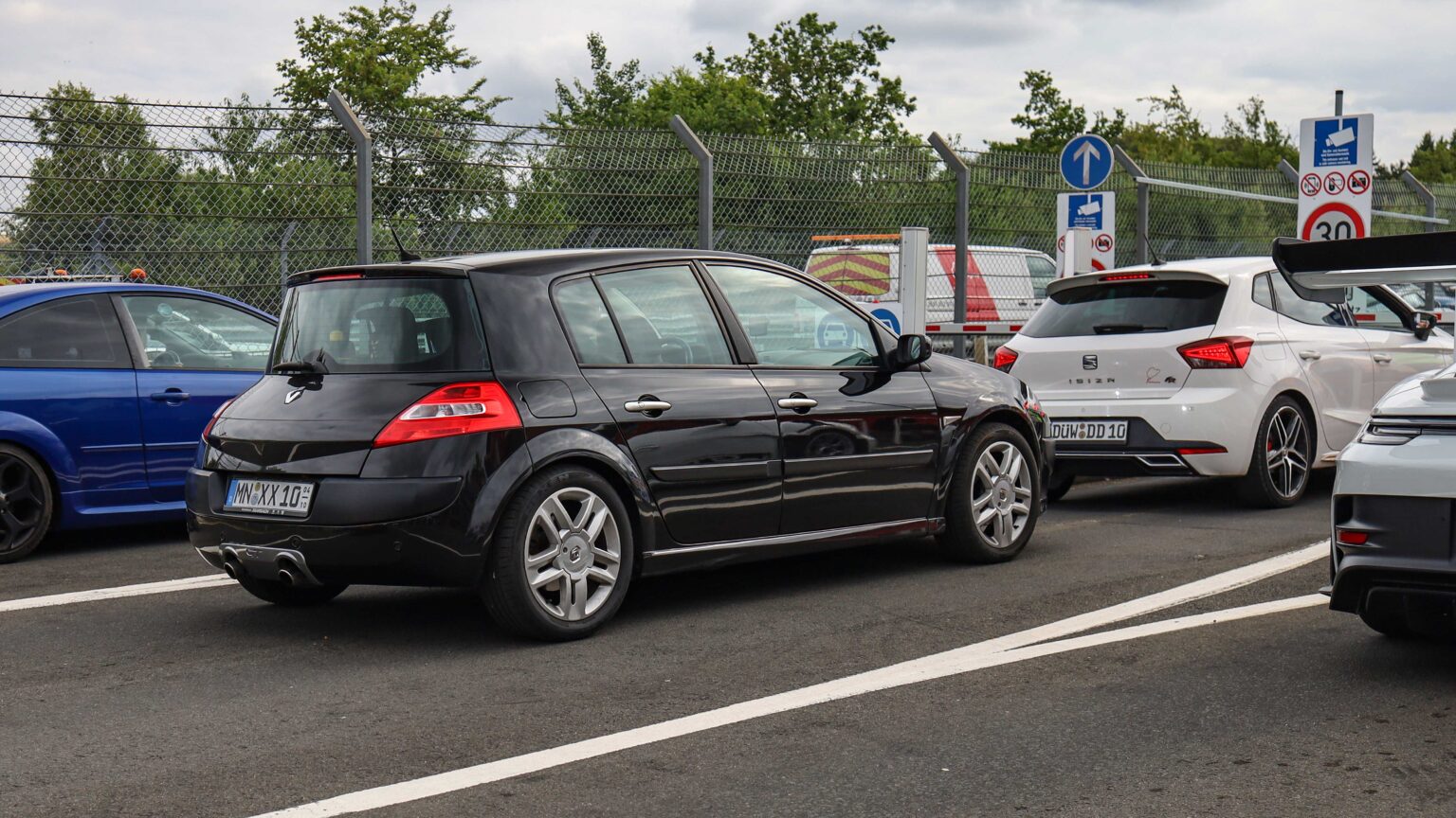 Renault-Megane-Hatchback-GT-at-Nurburgring