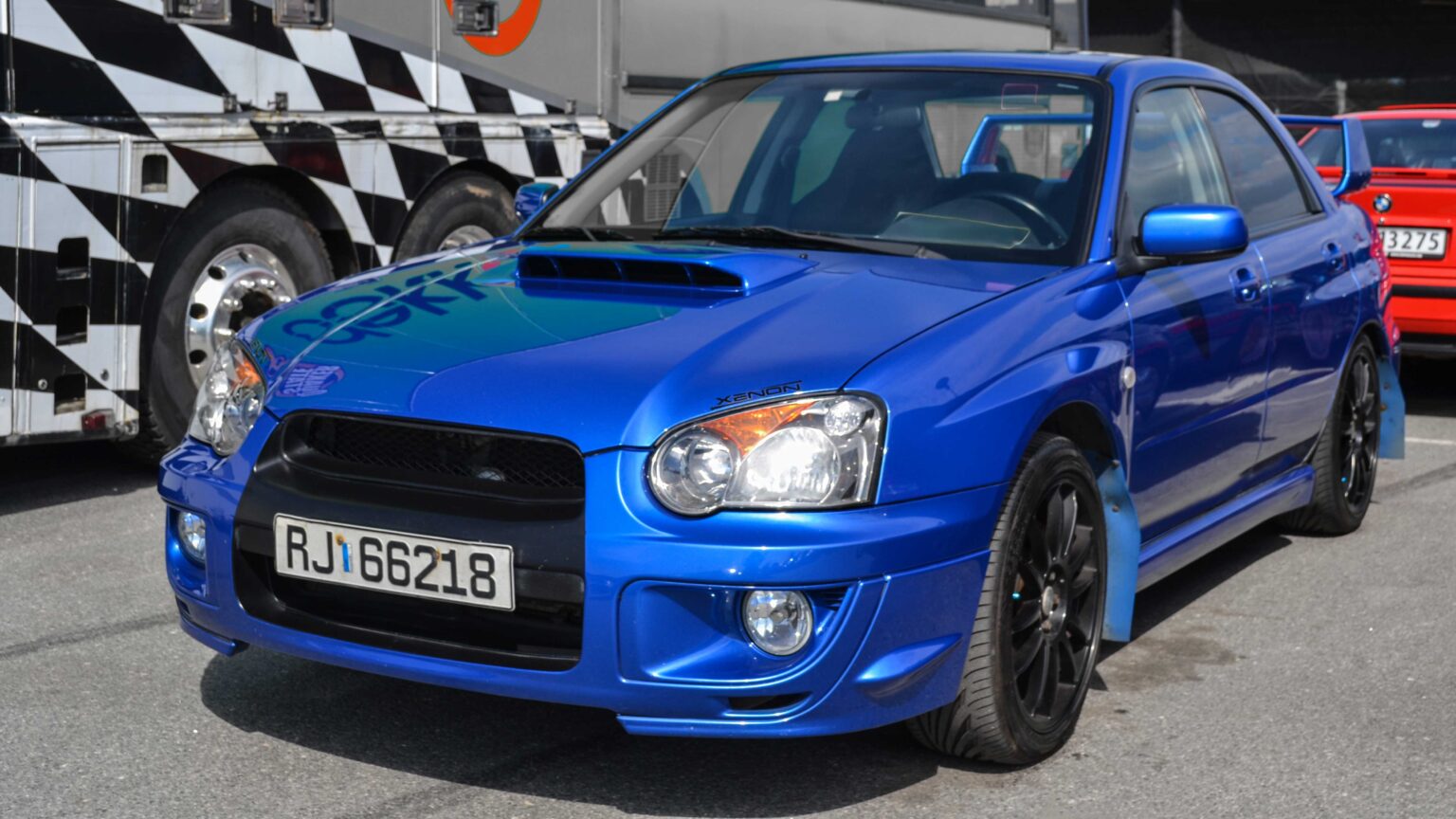 Subaru-Impreza-WRX-blue-parked