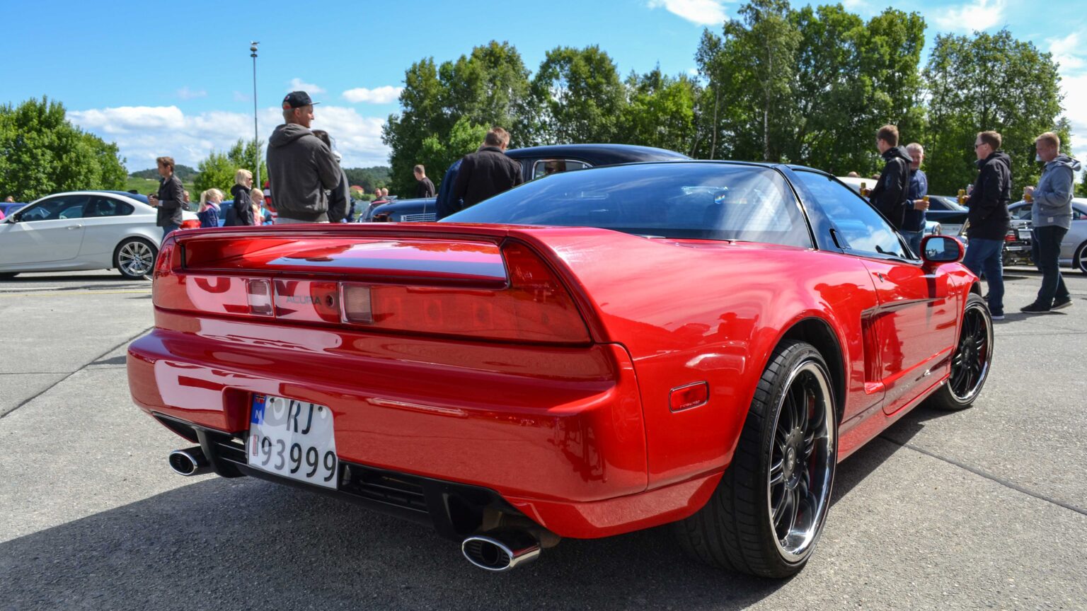 Honda-NSX-red-rear