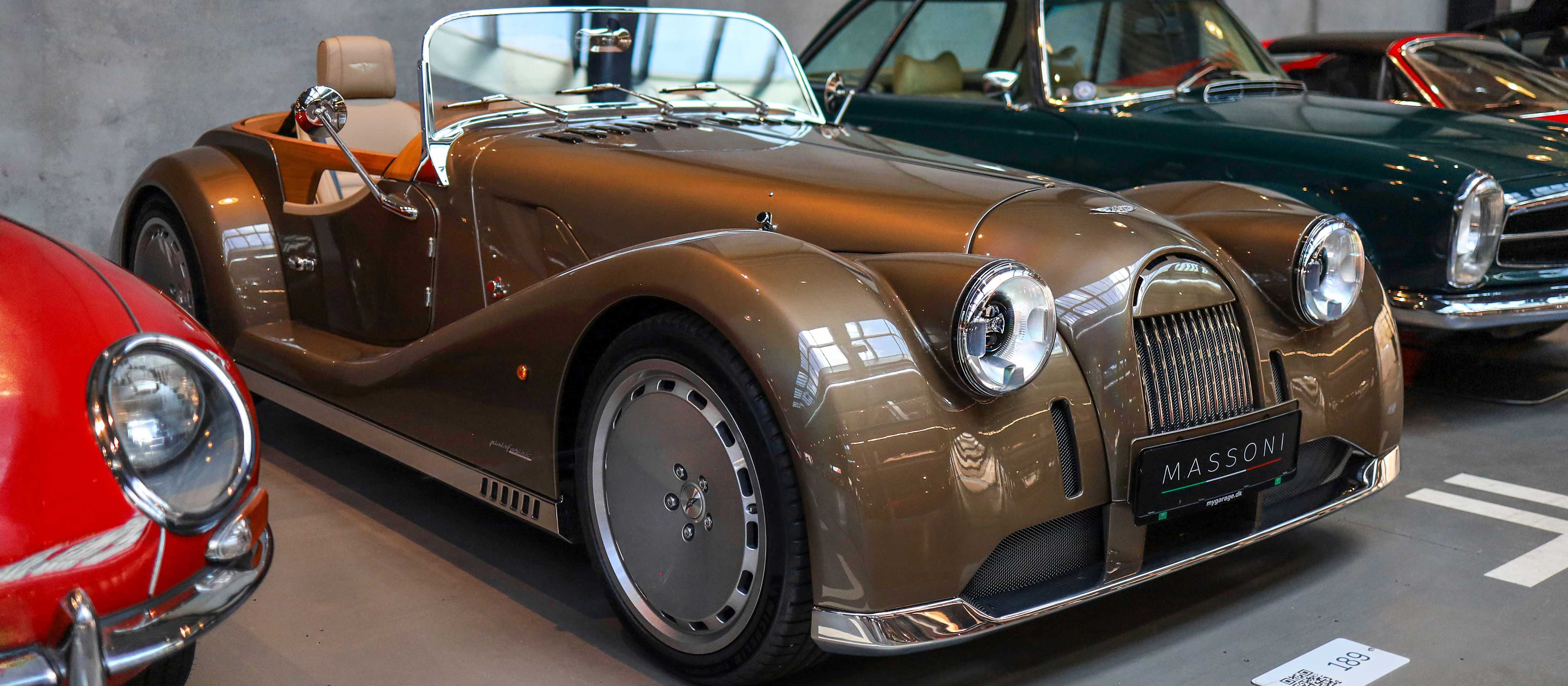 Morgan Midsummer front side view